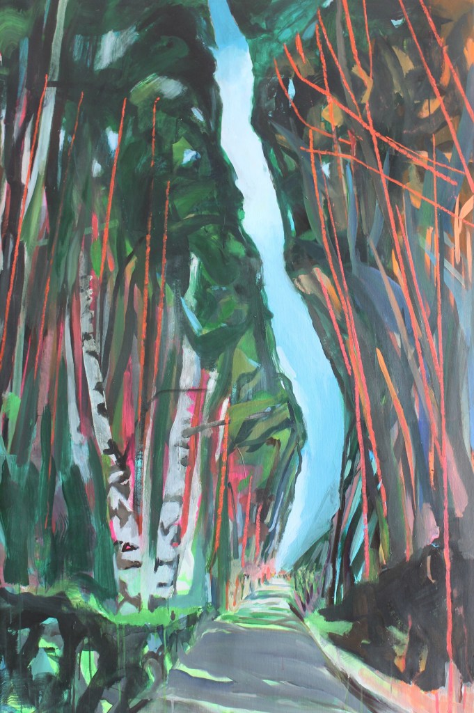 Schlitz /2026/ 100 x 152 cm acrylic on canvas